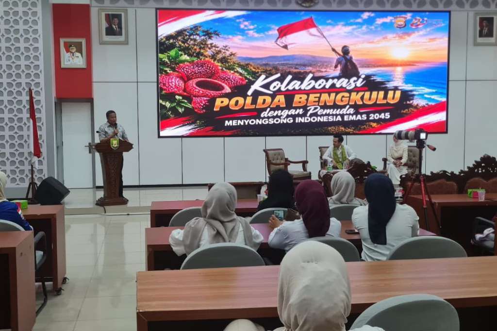 Polda Bengkulu Gelorakan Pemuda Anti Hoaks, Judol, dan Narkoba Polda Bengkulu Gelorakan Pemuda Anti Hoaks, Judol, dan Narkoba