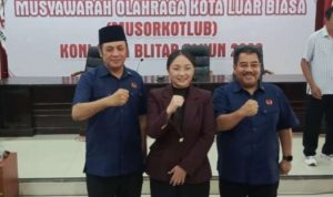 Unggul 24 Suara di Musorkotlub, Elim Tyu Samba Resmi Pimpin KONI Kota Blitar Unggul 24 Suara di Musorkotlub, Elim Tyu Samba Resmi Pimpin KONI Kota Blitar