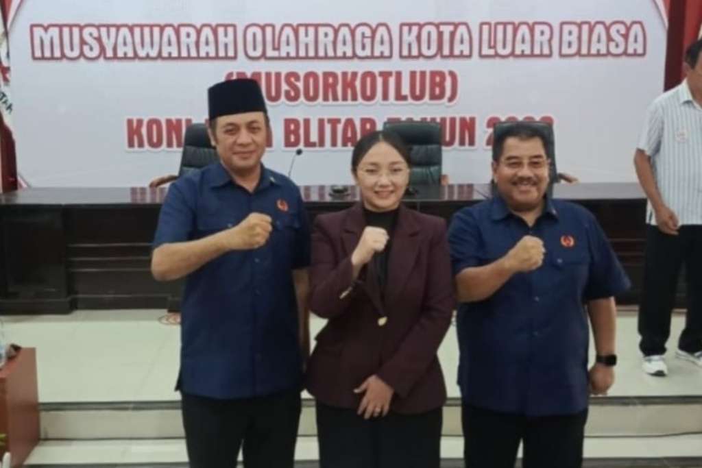 Unggul 24 Suara di Musorkotlub, Elim Tyu Samba Resmi Pimpin KONI Kota Blitar Unggul 24 Suara di Musorkotlub, Elim Tyu Samba Resmi Pimpin KONI Kota Blitar