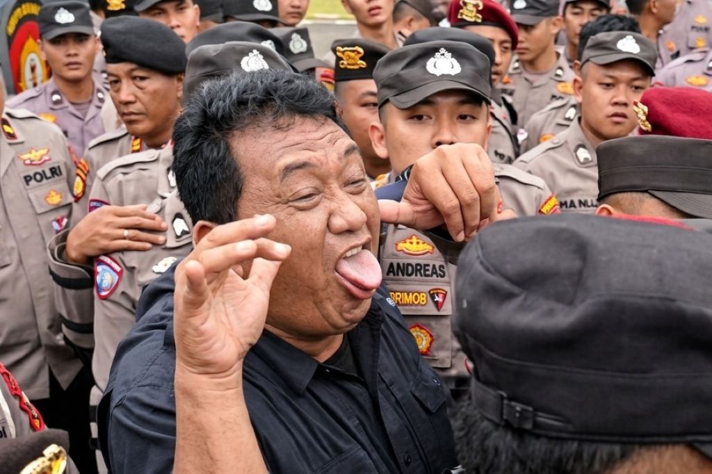 Viral, Pria Berkemeja Hitam Terekam Provokasi di Barisan Aparat Saat Demo Hari Tani Bengkulu Viral, Pria Berkemeja Hitam Terekam Provokasi di Barisan Aparat Saat Demo Hari Tani Bengkulu