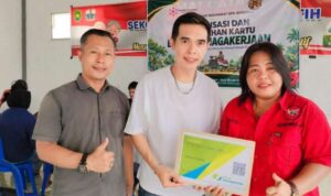 Bersama FKMSB Yayasan Peduli Sesama Bagikan Kartu BPJS Ketenagakerjaan Gratis di Bengkulu