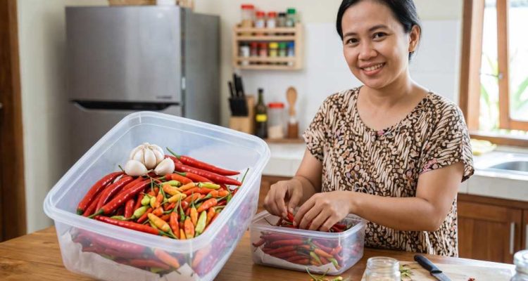 Cara Menyimpan Cabai Tetap Segar Sebulan Penuh Tanpa Busuk Cara Menyimpan Cabai Tetap Segar Sebulan Penuh Tanpa Busuk
