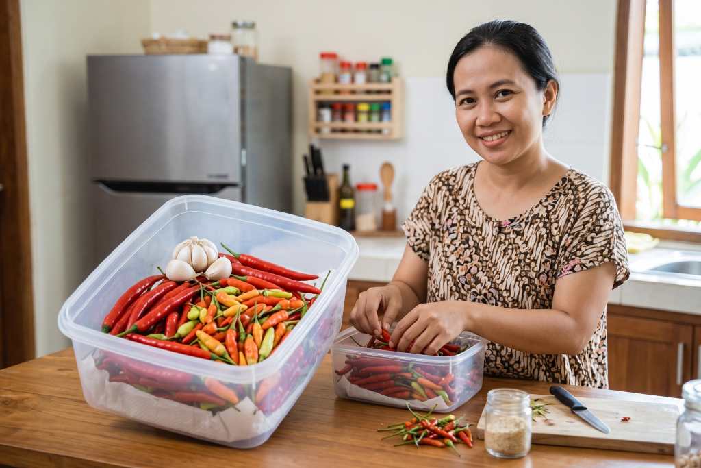 Cara Menyimpan Cabai Tetap Segar Sebulan Penuh Tanpa Busuk Cara Menyimpan Cabai Tetap Segar Sebulan Penuh Tanpa Busuk
