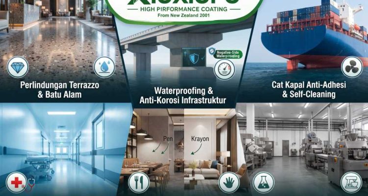 Cat Fungsional Berteknologi Tinggi XIUXIUFU S.PC untuk Berbagai Kebutuhan Industri dan Properti