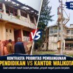 'Efisiensi' ala Kota Bengkulu, Kondisi SDN 22 dan Rp14,46 Miliar untuk Kantor Wali Kota di Pinggir Pantai