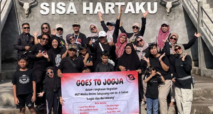 HUT Satujuang ke-6, Biro Blitar Awali Kegiatan Dengan Dolan Bareng ke Jogja