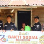 Hari Jadi Humas Polri ke-75, Polres Lebong Bagikan 10 Paket Sembako