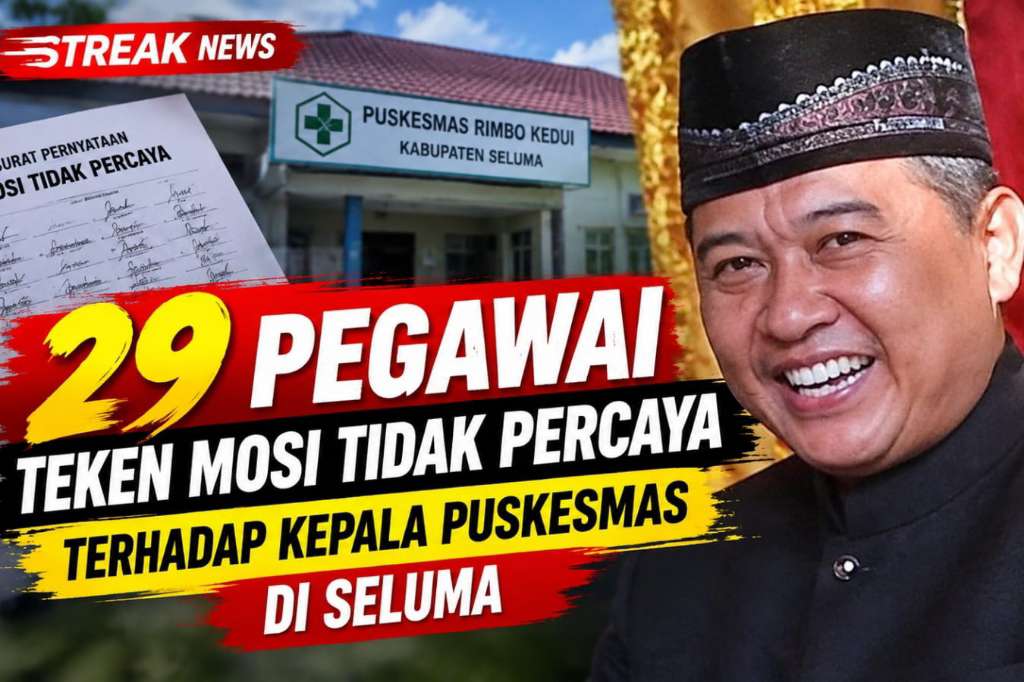 Kepemimpinan Puskesmas Rimbo Kedui Digoyang 29 Pegawai