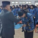 Lantik 352 PNS, Bupati Lebong Tekankan Profesionalisme dan Integritas