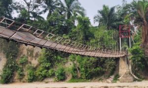 Pasca Tali Seling Jembatan Putus, Danrem 041 Gamas Janjikan Perbaikan dan Santunan Korban Pasca Tali Seling Jembatan Putus, Danrem 041/Gamas Janjikan Perbaikan dan Santunan Korban