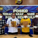 Polda Bengkulu Gagalkan Peredaran Dua Kilogram Ganja Asal Luar Provinsi