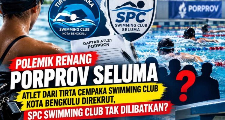 Polemik Renang Porprov Seluma, Atlet Luar Daerah Direkrut dan Klub Lokal Tak Dilibatkan Polemik Renang Porprov Seluma, Atlet Luar Daerah Direkrut dan Klub Lokal Tak Dilibatkan
