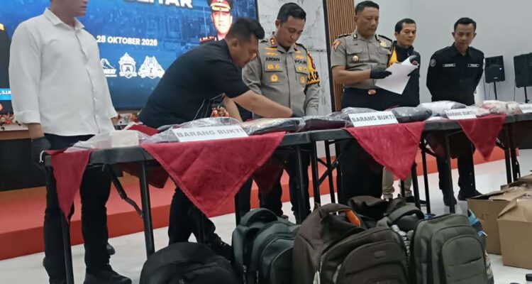 Polres Blitar Ungkap 13 Kasus 3C dan Ringkus 12 Tersangka