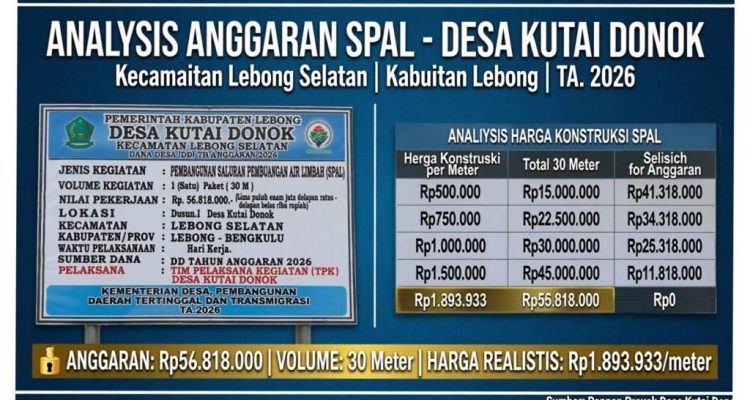 SPAL Kutai Donok Rp56,8 Juta dipertanyakan, Tim Monev Singkat Menjawab, Kades Tinggalkan Kantor SPAL Kutai Donok Rp56,8 Juta dipertanyakan, Tim Monev Singkat Menjawab, Kades Tinggalkan Kantor