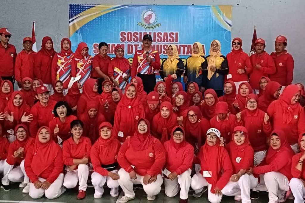 Senam Tera DT V Nusantara, STI Kota Blitar Standarkan Gerakan Peraga Senam Tera DT V Nusantara, STI Kota Blitar Standarkan Gerakan Peraga