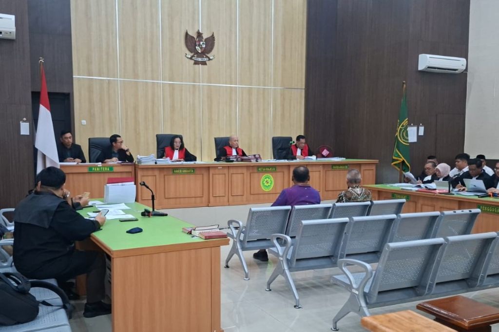Sidang Korupsi PLTA Musi Ahli LKPP Sebut Rekanan Tidak Berhak Teken Kontrak Sidang Korupsi PLTA Musi: Ahli LKPP Sebut Rekanan Tidak Berhak Teken Kontrak