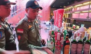 Sita Minuman Beralkohol Tanpa Izin, Satpol PP Bengkulu Sisir Tempat Hiburan Pantai Panjang