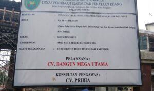 Swasta di Bali dan Sumba Disegel, Proyek Kantor Wali Kota Bengkulu Melenggang di Pinggir Pantai
