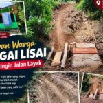 Tak Banyak Usulan, Warga Sungai Lisai Hanya Ingin Jalan Layak Tak Banyak Usulan, Warga Sungai Lisai Hanya Ingin Jalan Layak