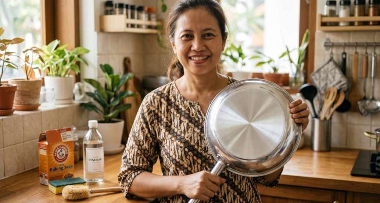 Trik Membersihkan Pantat Wajan Gosong Jadi Kinclong Bermodal Bahan Dapur Trik Membersihkan Pantat Wajan Gosong Jadi Kinclong Bermodal Bahan Dapur