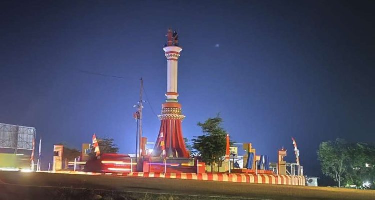 Tugu Simpang Enam Gelap Gulita, Bank Bengkulu Diduga Belum Bayar Vendor