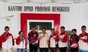 Usin Sembiring Pacu Kesiapan Karateka Bengkulu Tembus Kancah Internasional