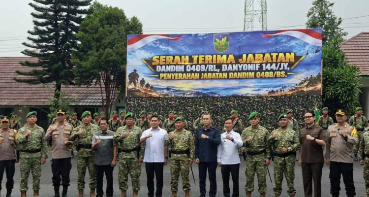 Wabup Lebong Hadiri Sertijab Dandim 0409/RL, Tekankan Sinergi TNI dan Pemda
