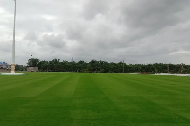 
Lapangan Pendopo Merah Putih Kota Bengkulu Jadi Cantik Dengan Kehadiran Rumput Sintetis