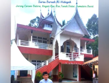 Surau Baruah Al-Hidayah, Jorong Carano Batirai, Nagari Rao-Rao, Tanah Datar, Sumatera Barat