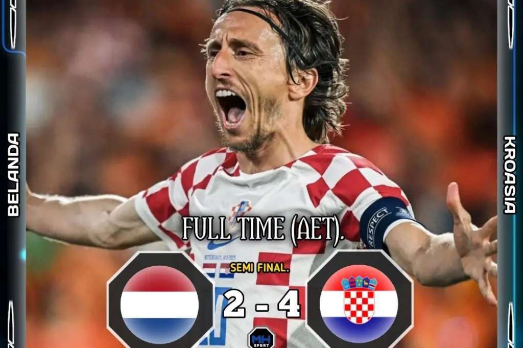 Hasil Lengkap Kroasia Vs Belanda Di Semifinal Uefa Nations League Cek Di Sini