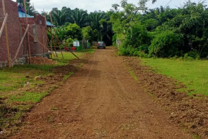 
					Lokasi pembangunan jalan rabat beton