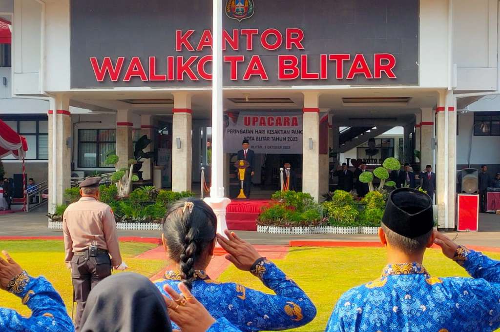 Sekda Priyo Suhartono Pimpin Upacara Hari Kesaktian Pancasila 1 Oktober 2023