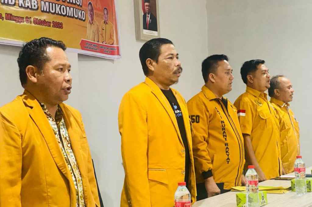 Hanura Targetkan Rebut 3 Kursi Dprd Mukomuko Untuk Calonkan Bupati Dari Kader Sendiri