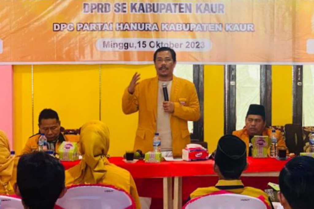 Datang Ke Kaur, Bang Usin: Jangan Sampai Pemilu Ini Meretakkan Hubungan Keluarga