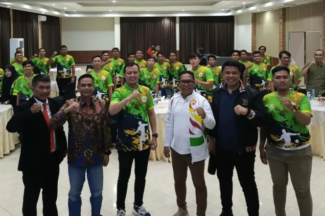 
					Dispora Provinsi Bengkulu gelar pelatihan sepak takraw tingkat daerah provinsi Bengkulu, Selasa (28/11/23)