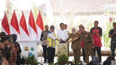 Presiden Jokowi Resmikan Pasar Induk Among Tani, Pusat Perdagangan Modern