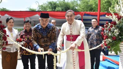Bupati Malang Dan Uskup Resmikan Kapel Santo Bonifasius Di Desa Landungsari