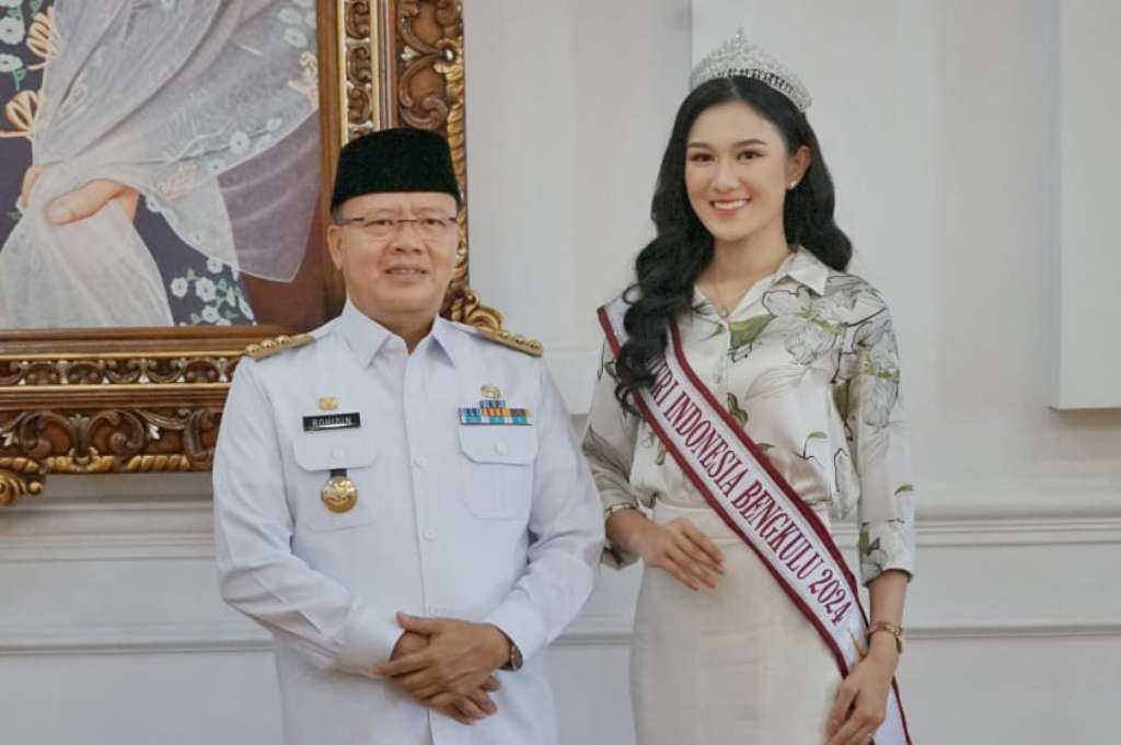 Gubernur Rohidin Ajak Masyarakat Dukung Nabila Di Puteri Indonesia 2024