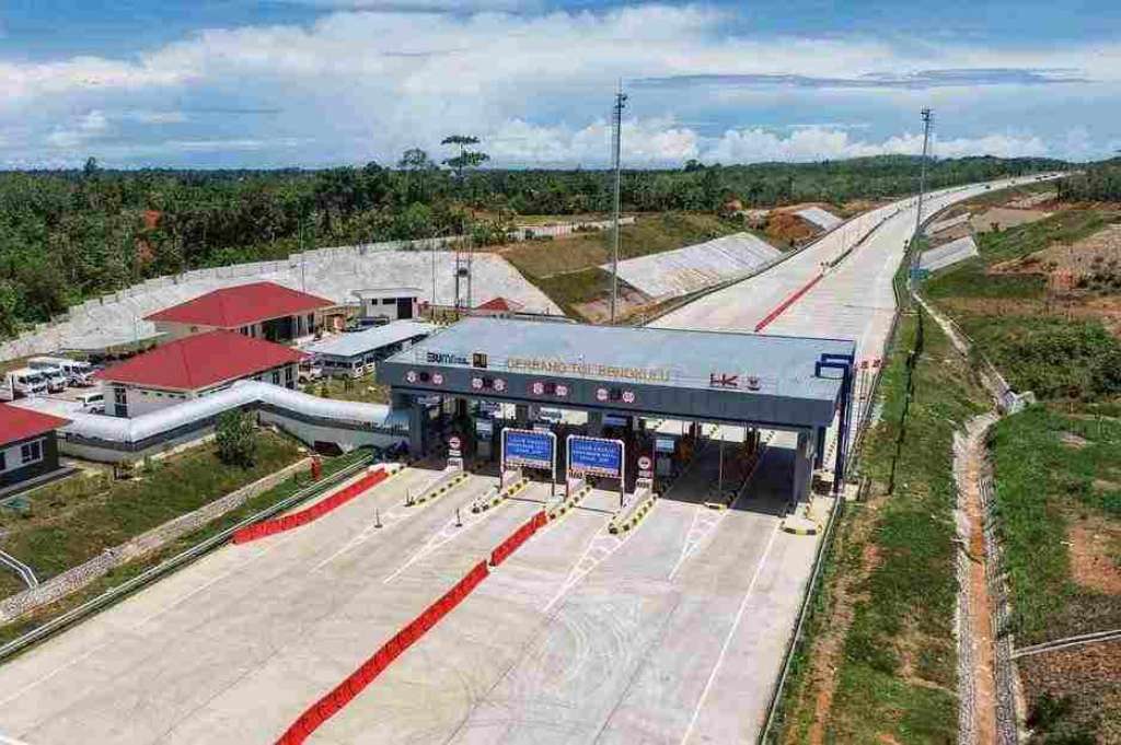 Jalan Tol Bengkulu Yang Telah Selesai Masa Pembangunan 