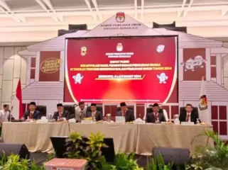 Pleno KPU Provinsi Bengkulu rekapitulasi perolehan suara pemilu 2024