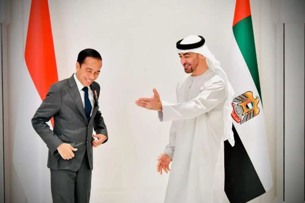 Presiden Abu Dhabi Abadikan Nama Presiden Jokowi Dalam Masjid Megah