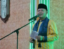 Gubernur Rohidin Sumbangkan Bantuan Dalam Safari Ramadhan Di Masjid Al-Falah