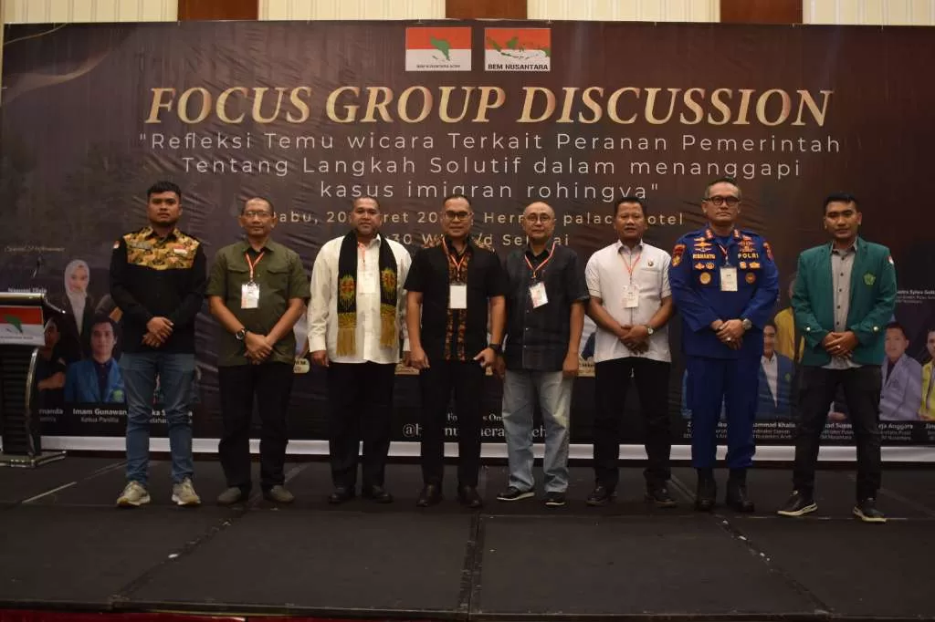 Bem Nus Aceh Gelar Fgd, Dialog Isu Rohingya Bersama Pemerintah