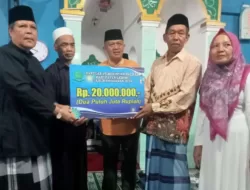 Safari Ramadhan Tim 2 Pemda Lebong, Salurkan Bantuan Untuk Masjid