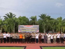 Polres Mukomuko Gelar Apel Pasukan Ops Ketupat Nala 2024