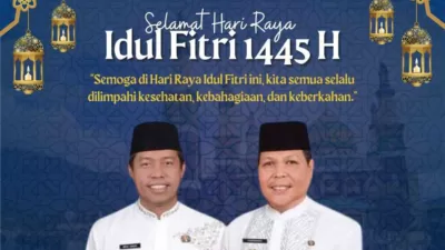 Pemerintah Kabupaten Lebong Mengucapkan Selamat Hari Raya Idul Fitri 1445 H / 2024 M