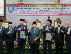 Era Kepemimpinan Gubernur Rohidin Mersyah, Provinsi Bengkulu Wtp 7 Kali Berturut-Turut