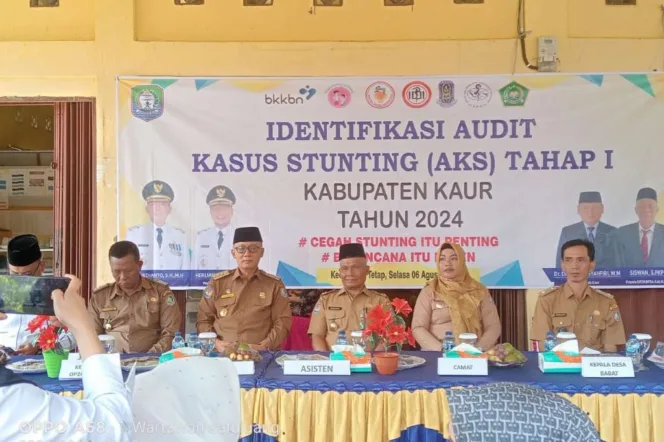 
					Pembukaan Kegiatan Audit Kasus Stunting Tahap 1 di Desa Babat Kecamatan Tetap Kabupaten Kaur 