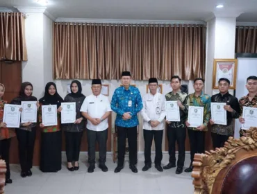 Sekda Bengkulu Terima Audiensi Purna Praja IPDN Angkatan XXXI