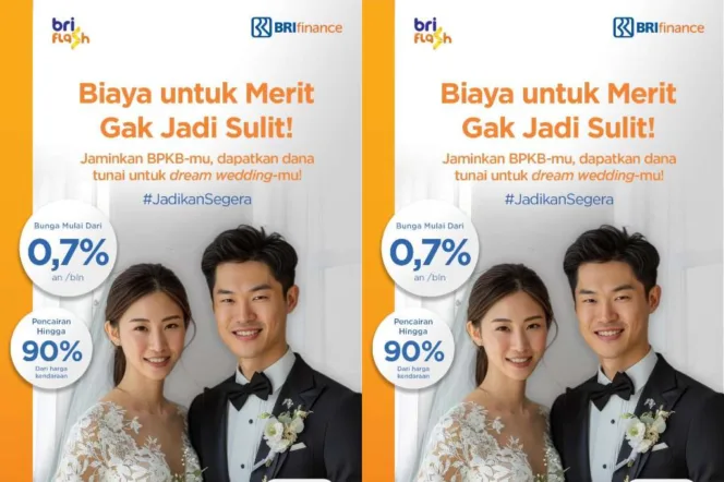 
BRI Finance Luncurkan Promo Spesial untuk Biaya Pernikahan dengan BPKB